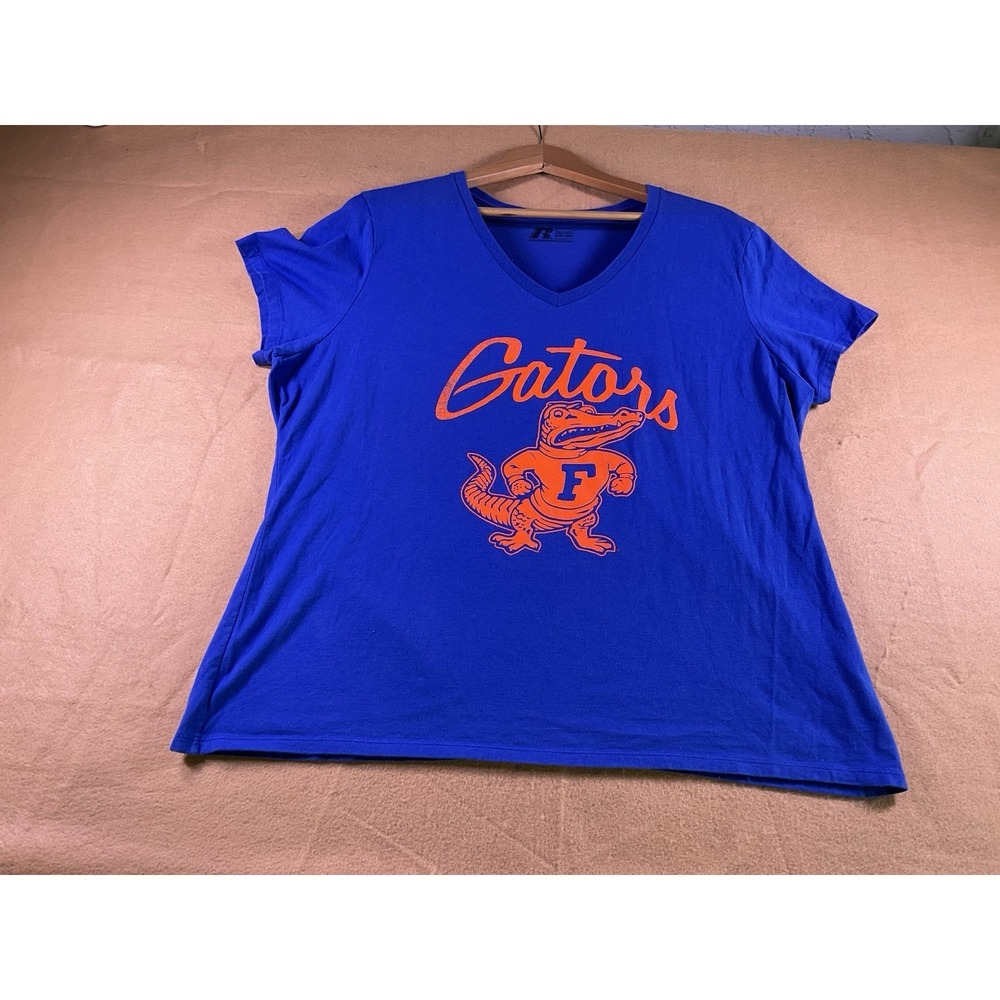 Russell Athletic blue Florida Gators Women's t-shirt 2XL